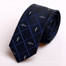 100% Silk Woven Factory Logo Tie Custom Logo